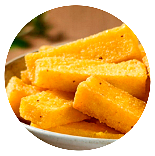 PORÇÃO DE POLENTA porcao de polenta no pinheirinho e capao raso